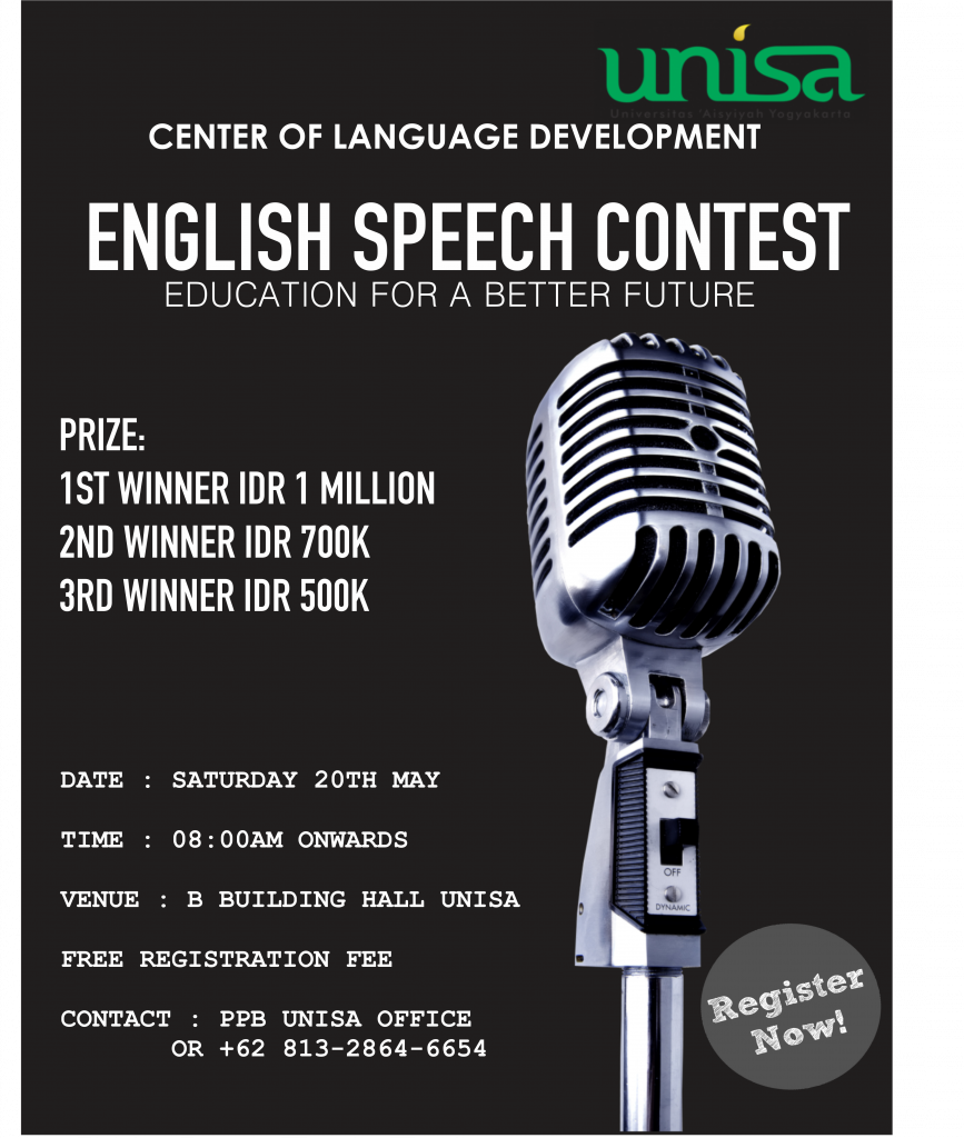 apa itu english speech contest
